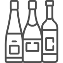 Wine Bottles Icon